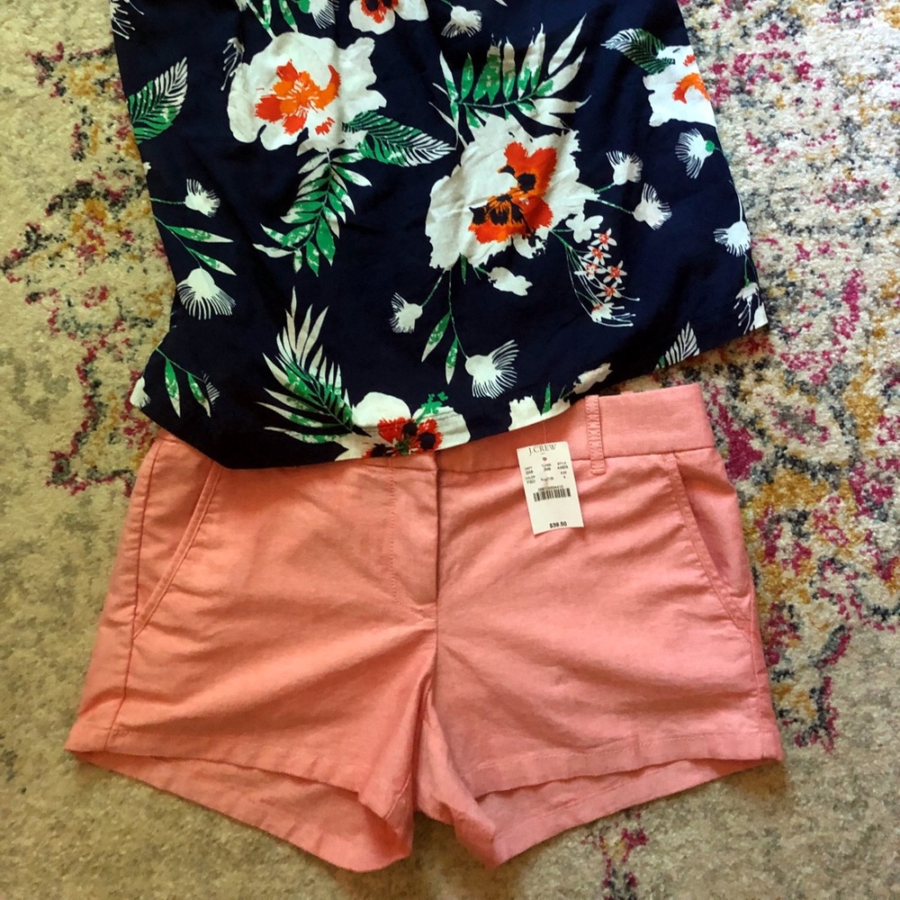 J crew factory 3” chino shorts size 4